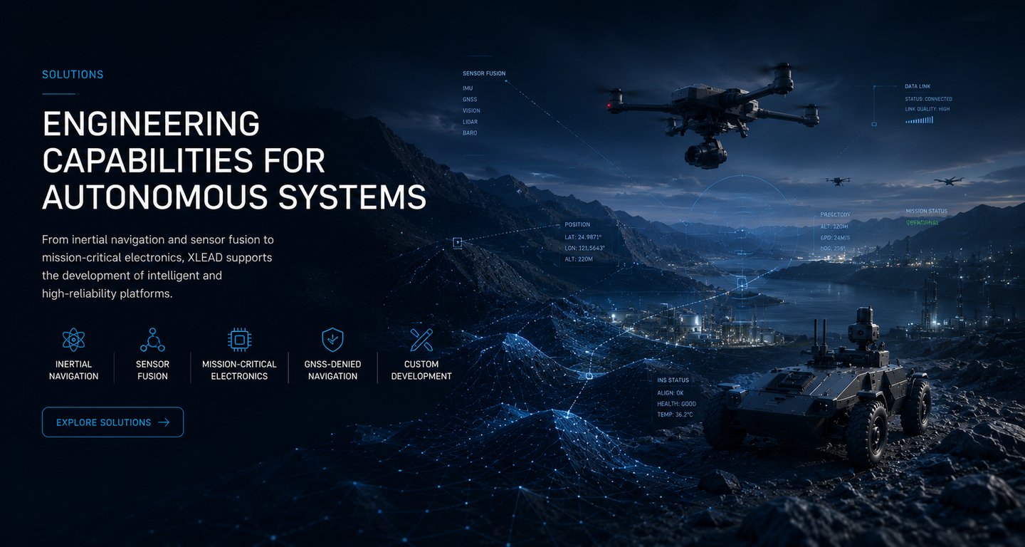 Engineering capabilities for autonomous navigation and mission-critical systems.