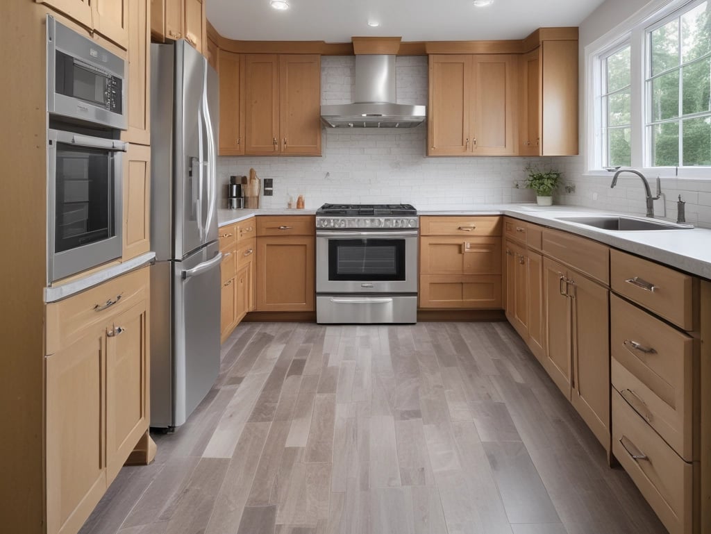 Remodeled kitchen by ProCare Home Services LLC in Grand Blanc, MI