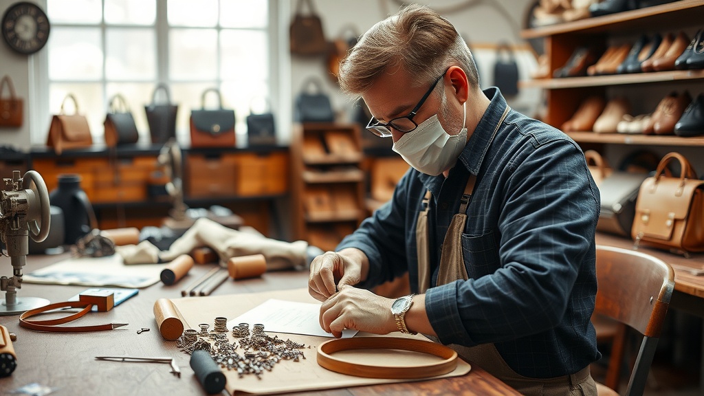 Understanding craftsmanship in luxury bag making. 
