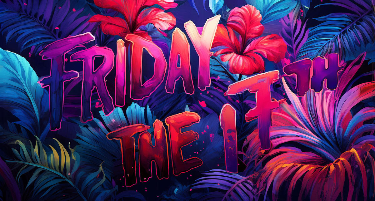 Arte criativa sobre superstições e branding - Friday the 13th WildMinds