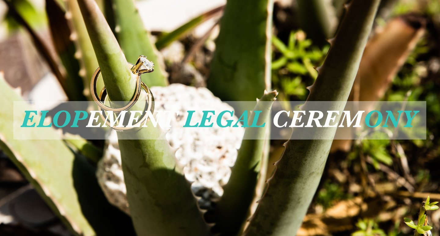 Elopement legal ceremony