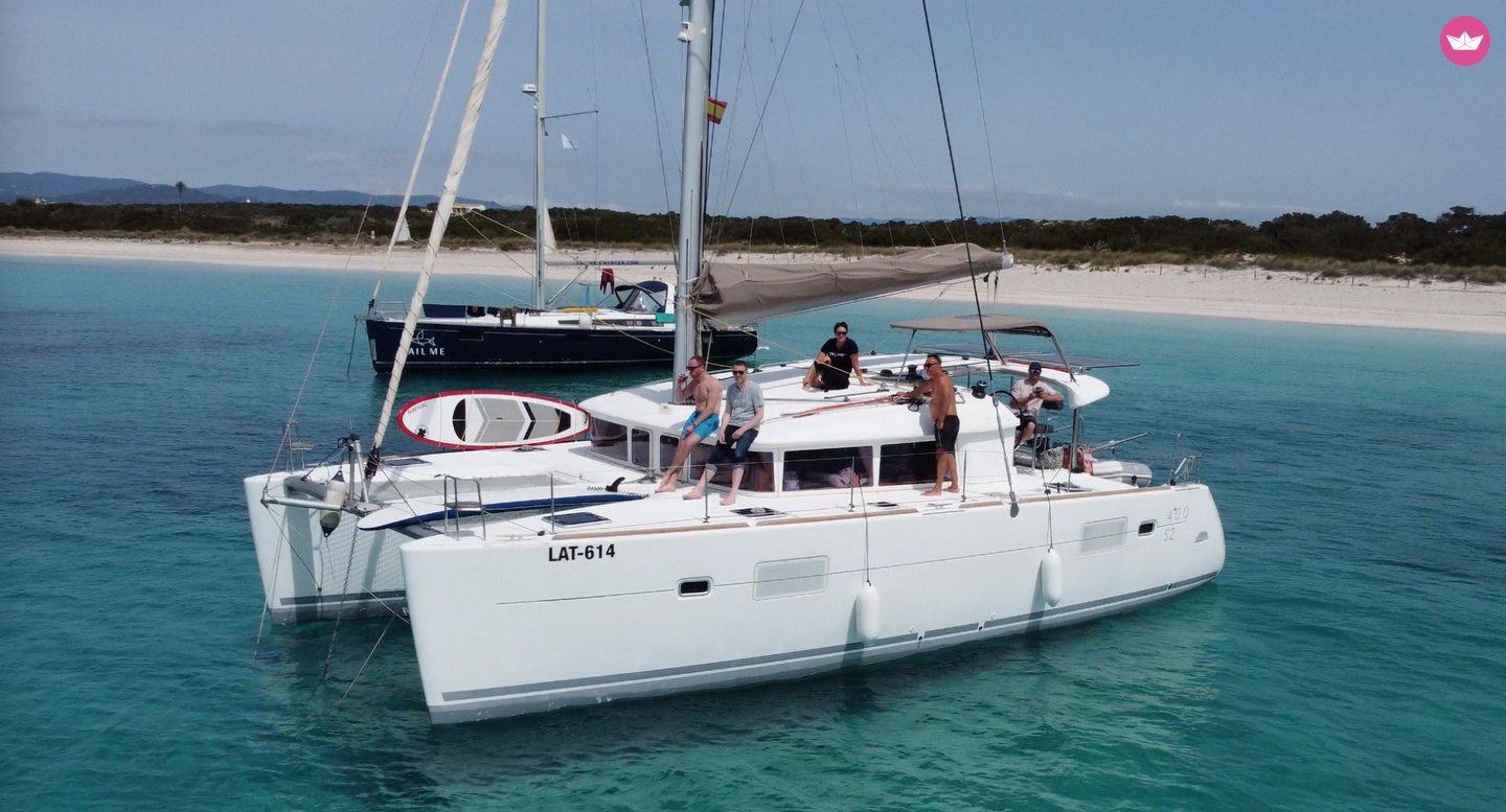 Catamaran lagon 400 ibiza