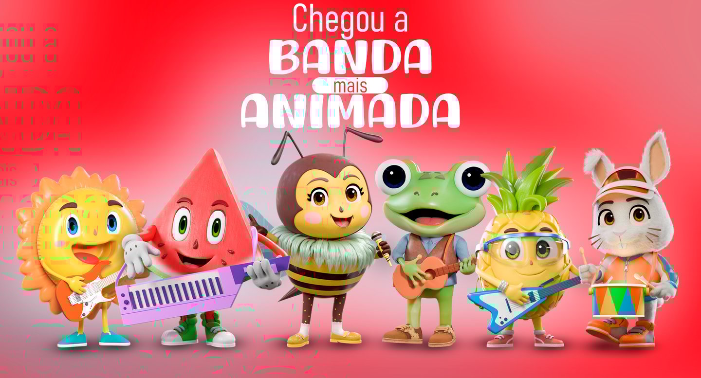 mascote 3D personagem 3D