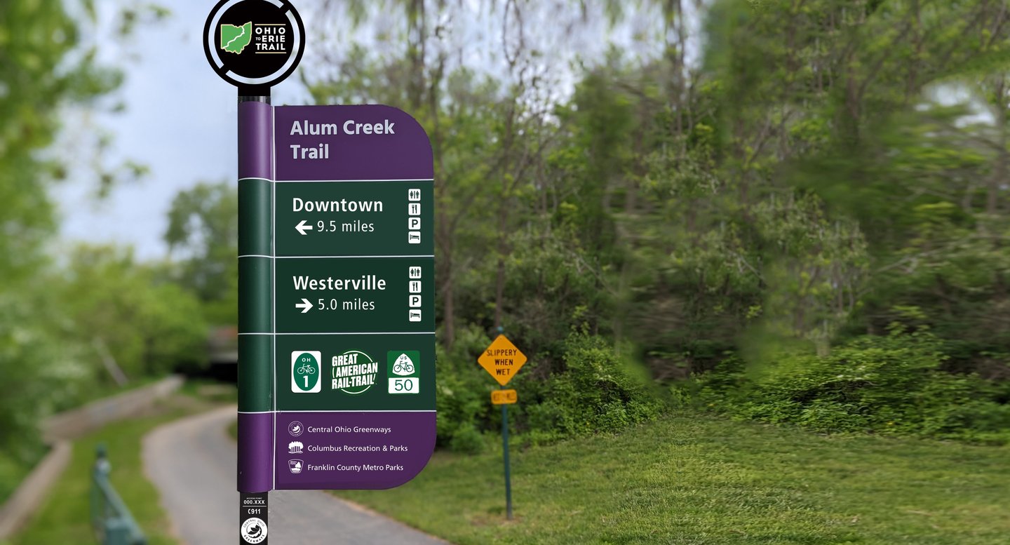 Central Ohio Greenways Trail Signage Designs