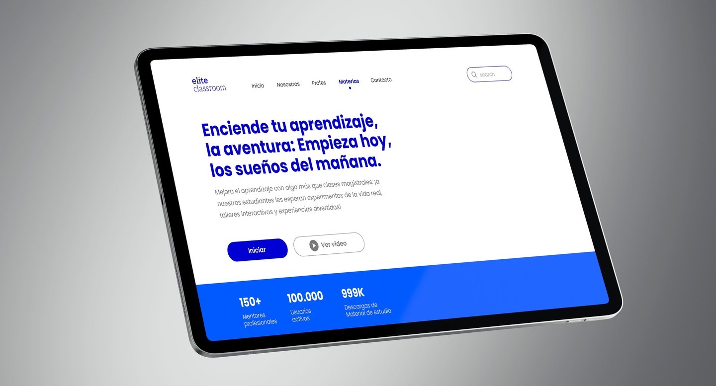 Elite Classroom — sistema visual