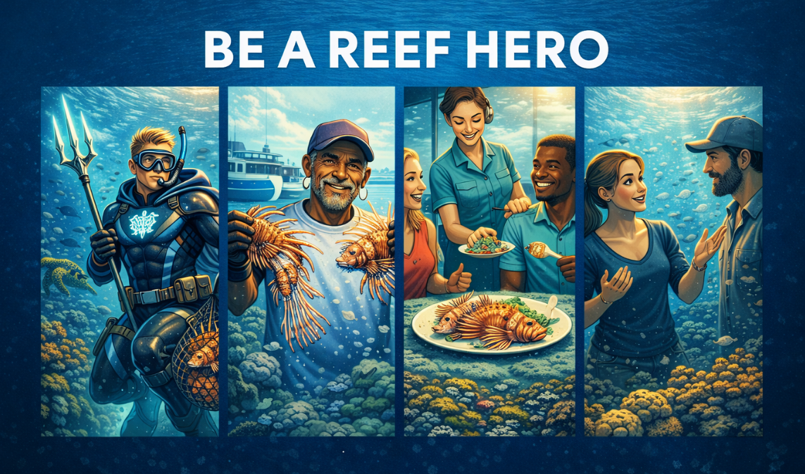 Every role matters in supporting Caribbean lionfish control efforts