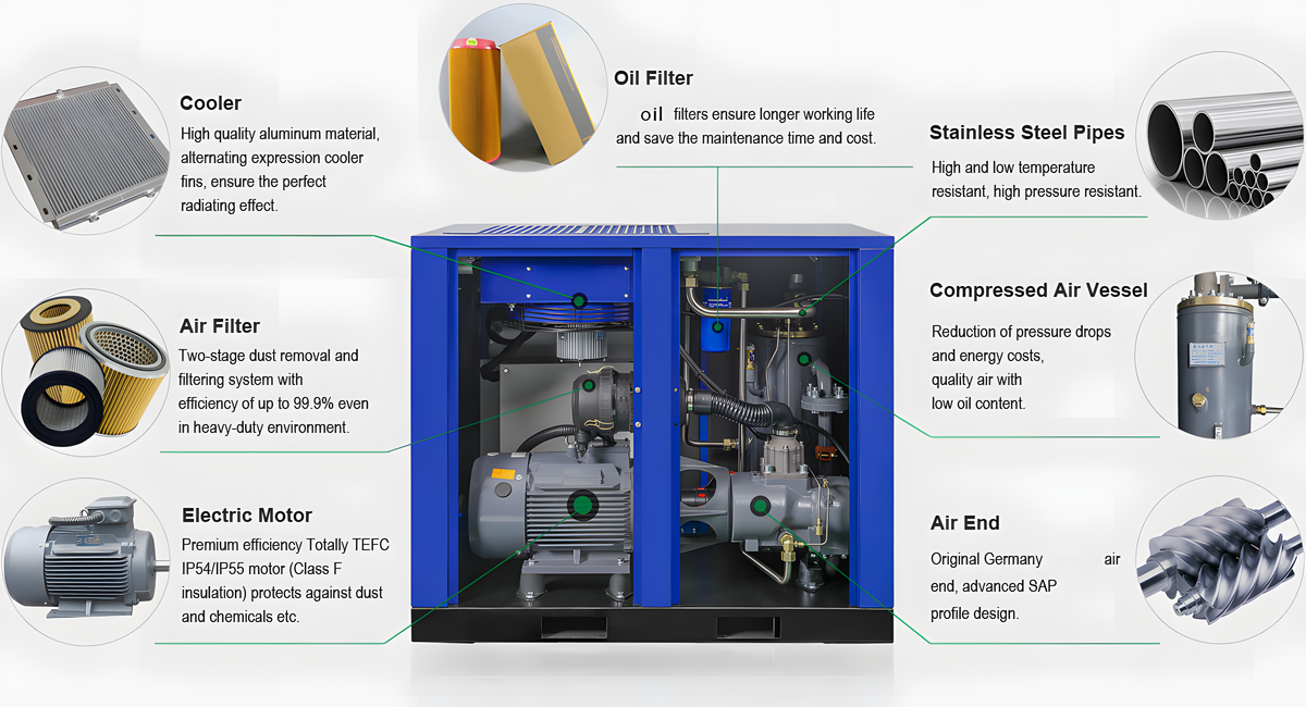 screw compressor parts