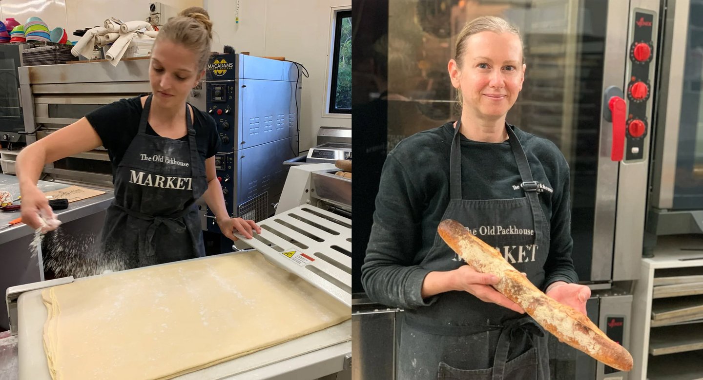 the old packhouse head baker and pastry chef