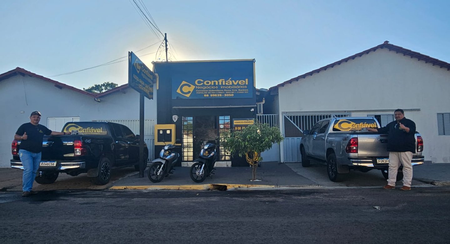 Fachada Escritório, corretores.