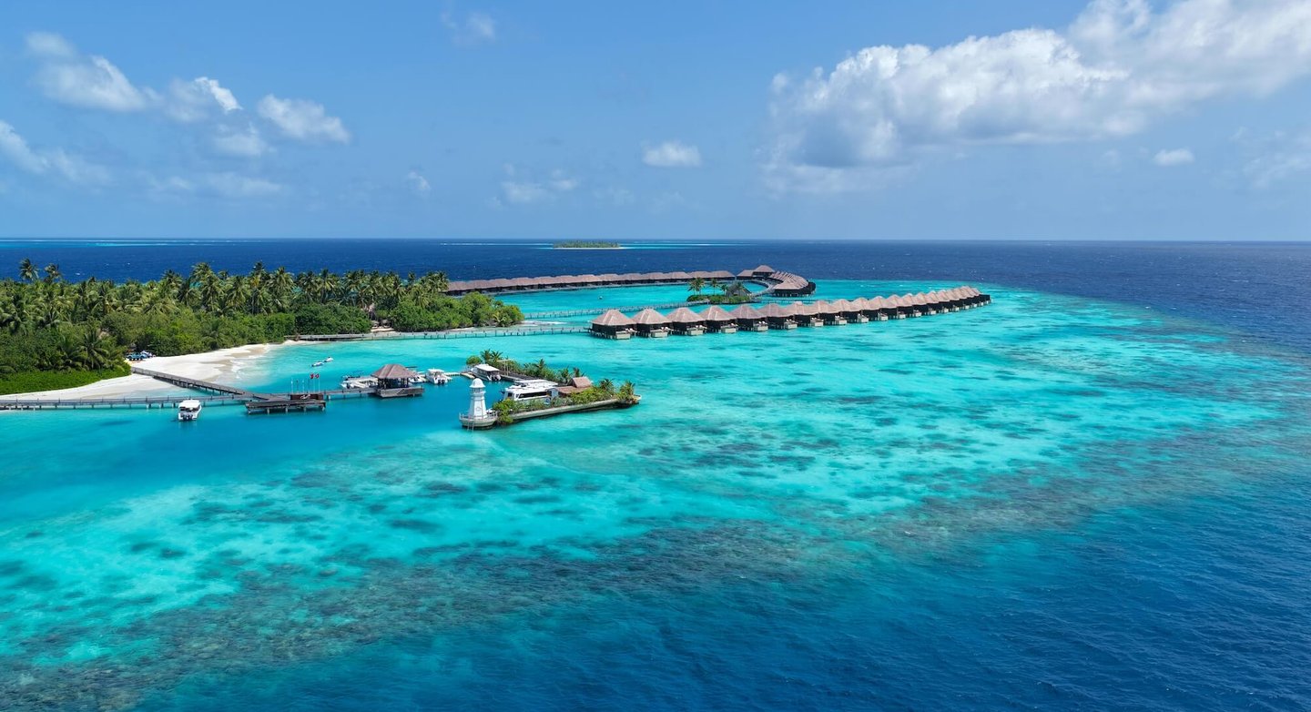Ayada Maldives arial island view