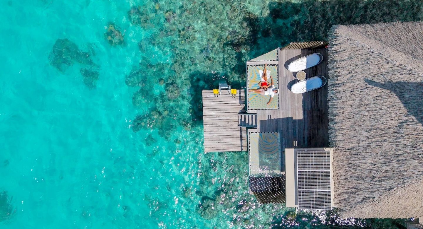 Conrad Resort Bora Bora overwater villa