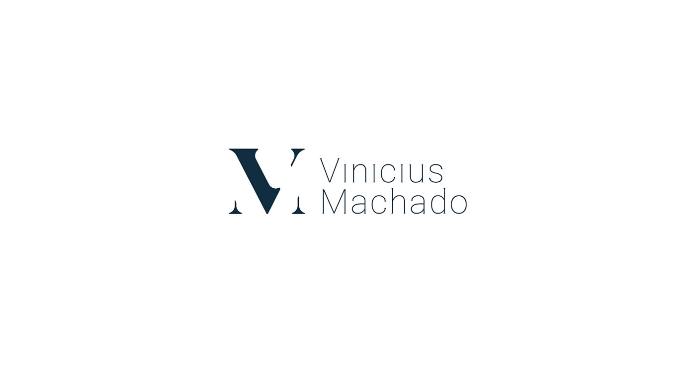 Projeto Vinicius Machado – Projeto de Identidade Visual feito pelo Estúdio Criativo Voluca