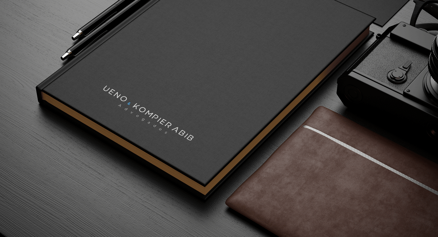 Projeto Ueno & Kompier Abib – Projeto de Identidade Visual feito pelo Estúdio Criativo Voluca