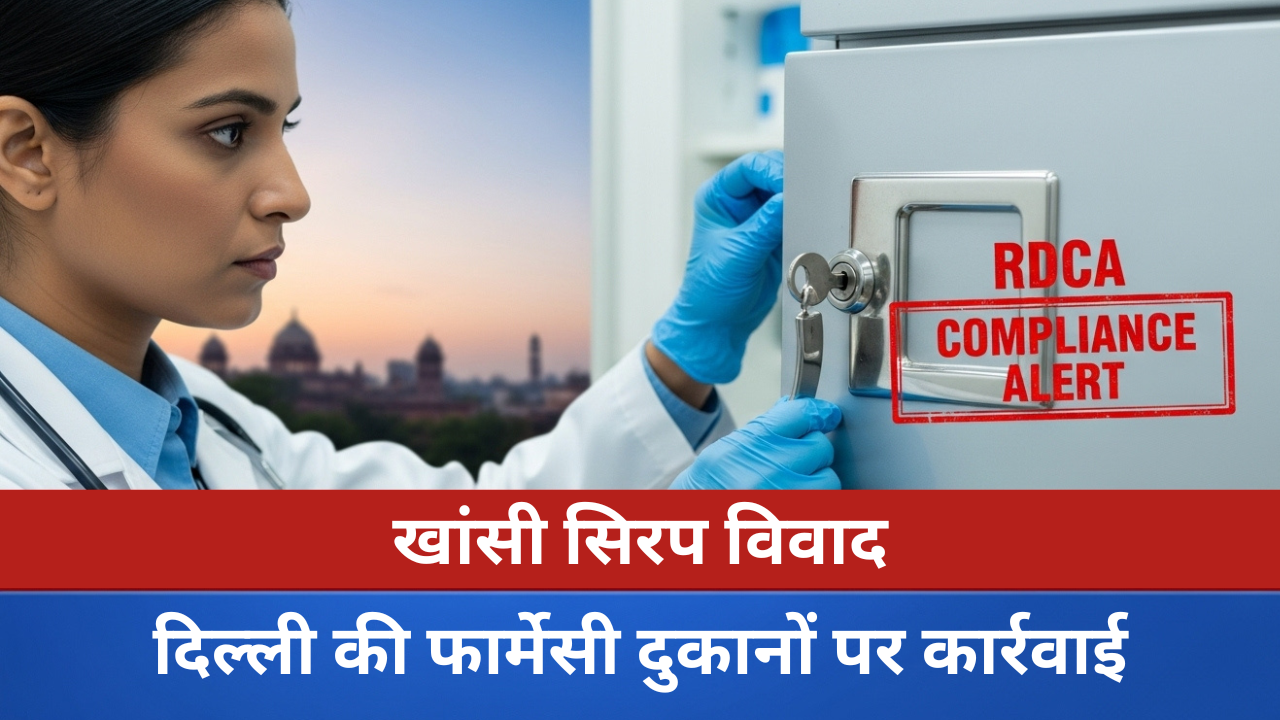 Delhi RDCA issues compliance alert to pharmacies after cough syrup controversy