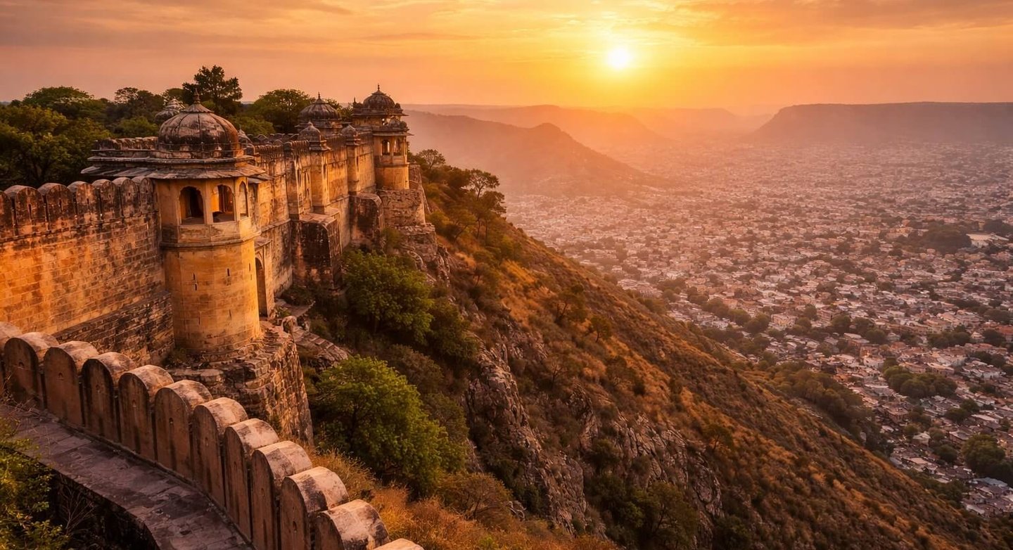 Nahargarh Fort in Jaipur