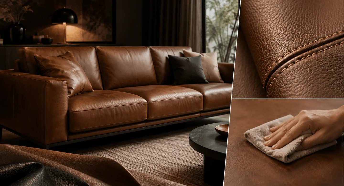 Sofa Upholstery Leather: Comfort, Durability, and Easy Care