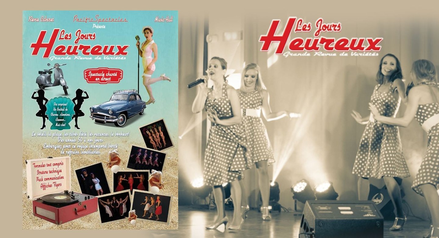 Pacific Spectacles vous emmène dans un voyage musical des années 50 aux années 80