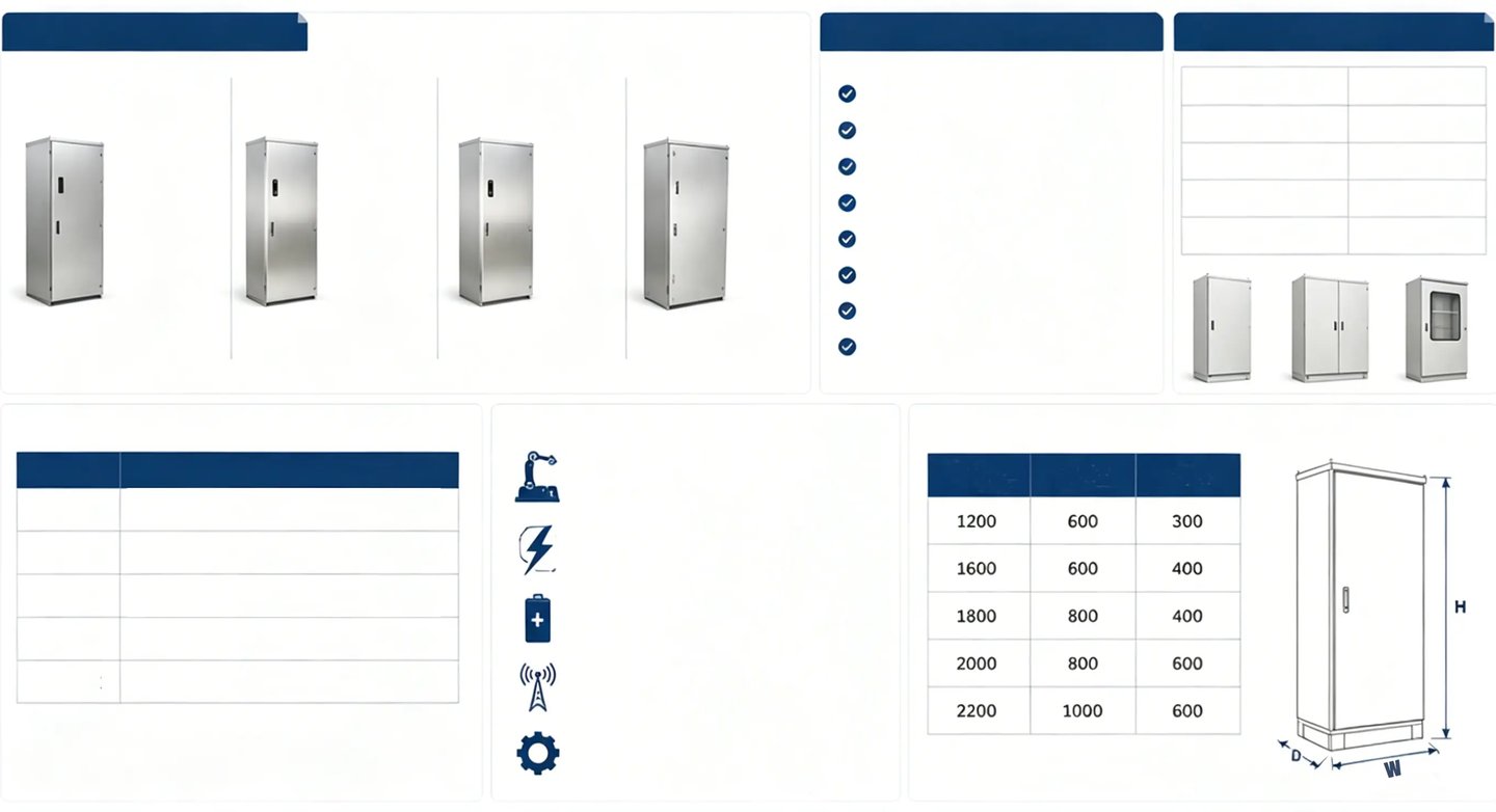 FLOOR standing cabinets Available Materials