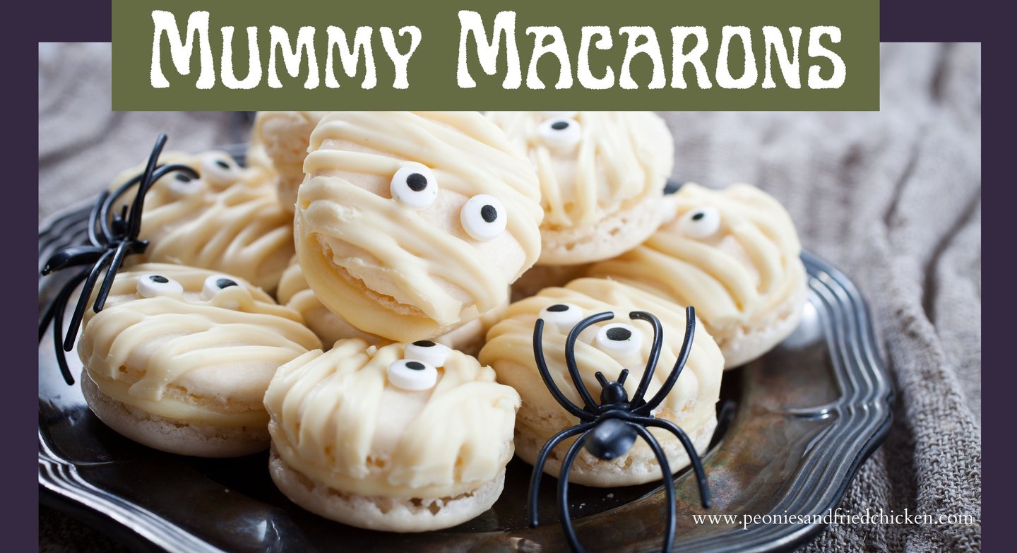 Mummy Macarons