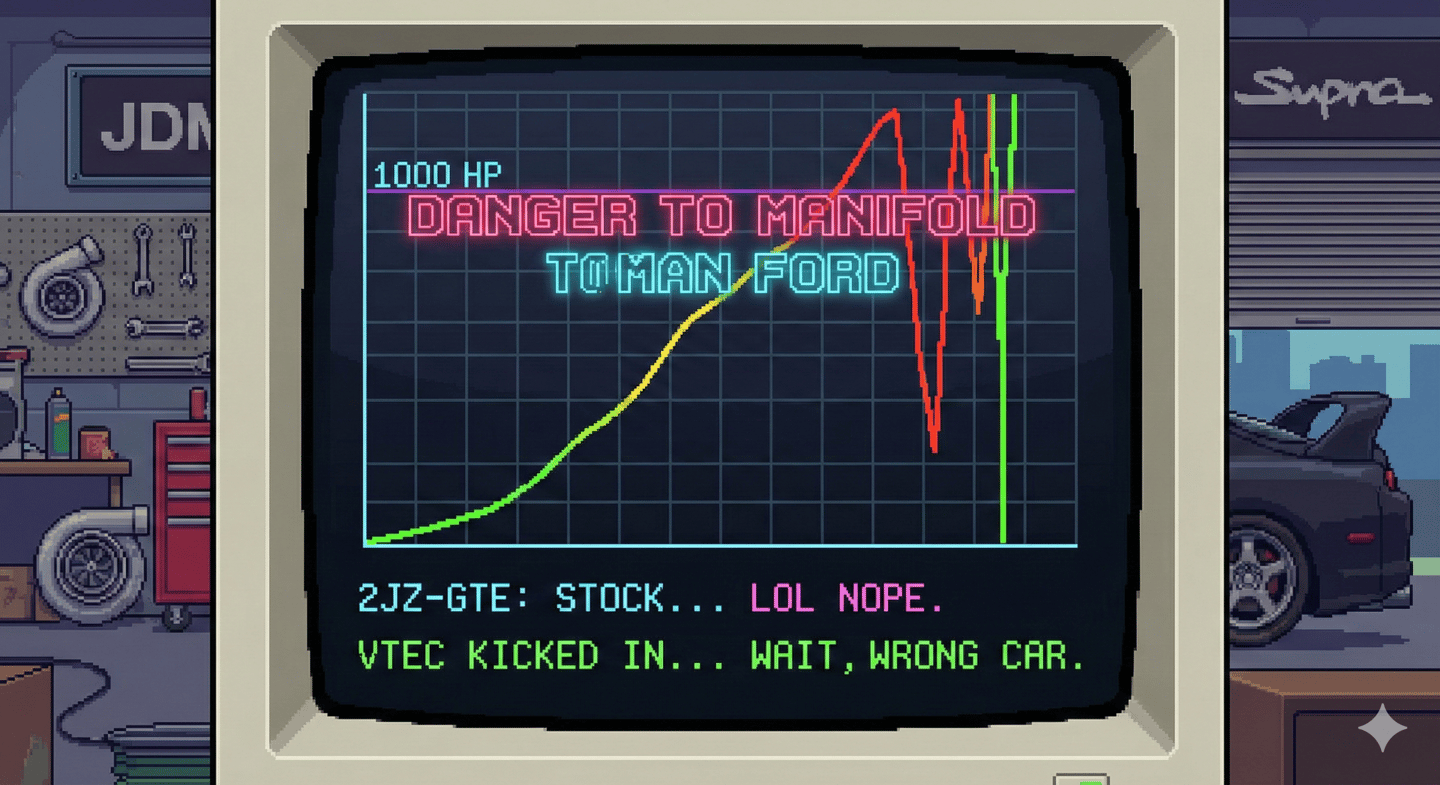 Dynostand toyota supra mk4 2JZ