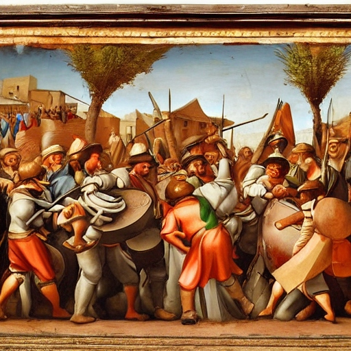 قرع طبول الحرب