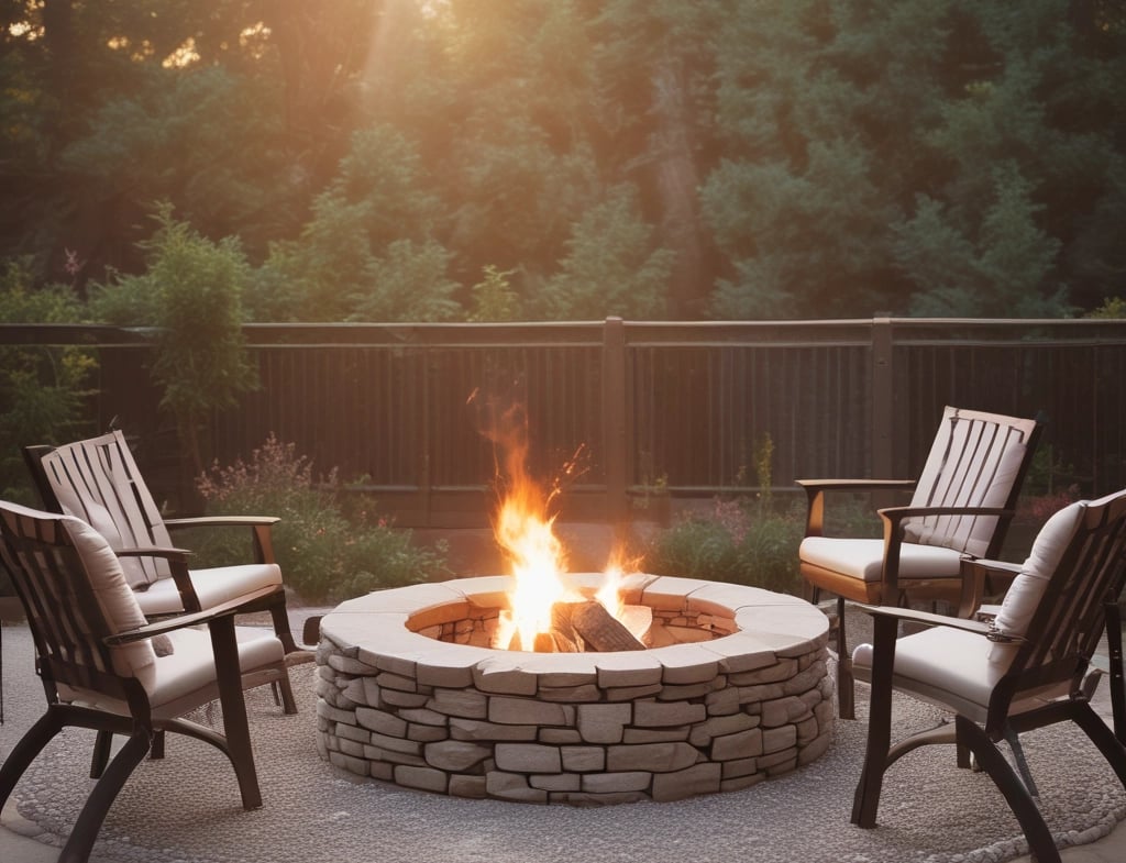 A serene forest scene representing the warmth of wood.