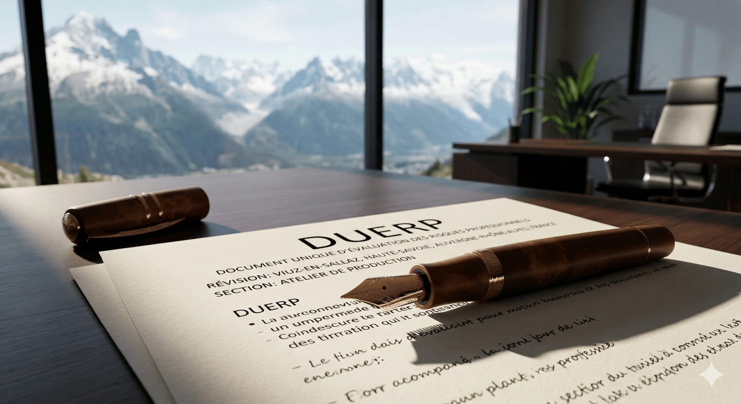 accompagnement DUERP entreprise Haute-Savoie
