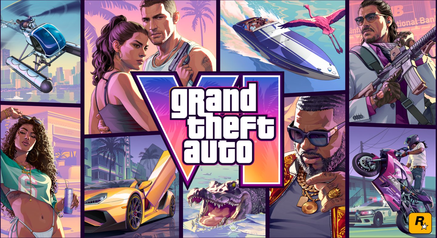 Visual from Grand Theft Auto 6 on PC, highlighting dynamic scenes of characters, cars, and the detai