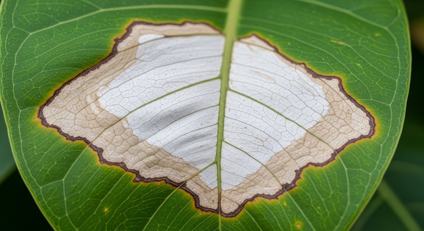 Manchas Blancas en Hojas: Quemaduras Solares en Plantas de Interior