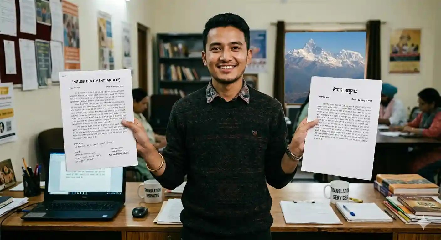 english to nepali translation