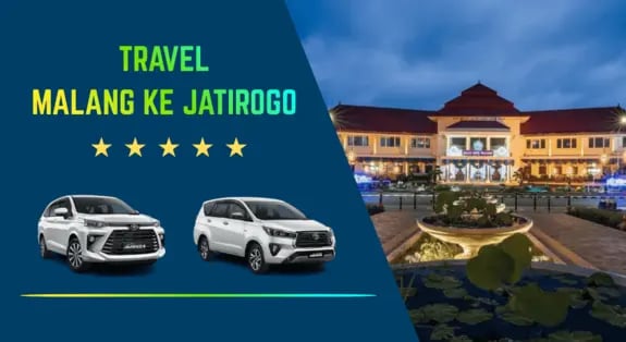 Travel Rahayu Malang rute Malang ke Jatirogo PP pakai mobil Innova warna putih dan Balai Kota Malang