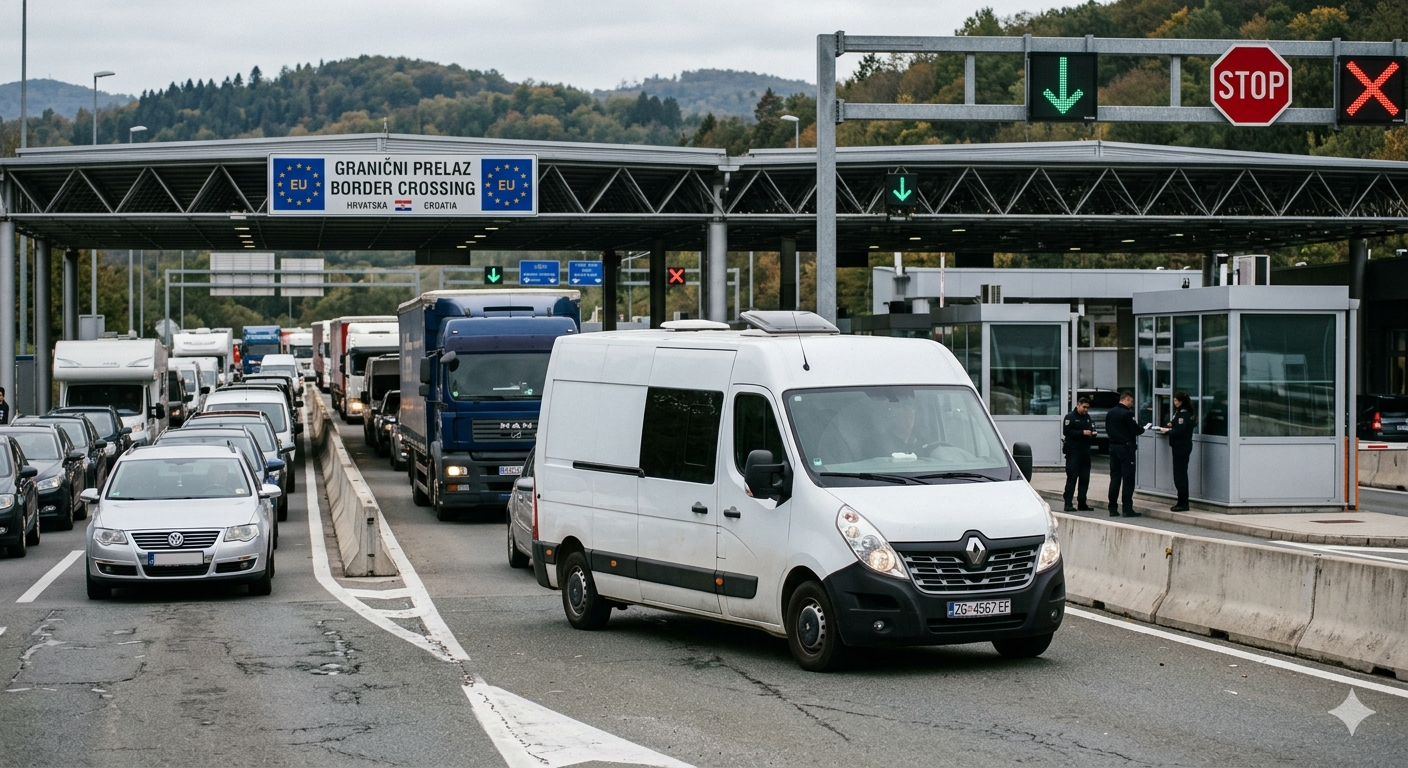 međunarodni transport sa tačnom isporukom