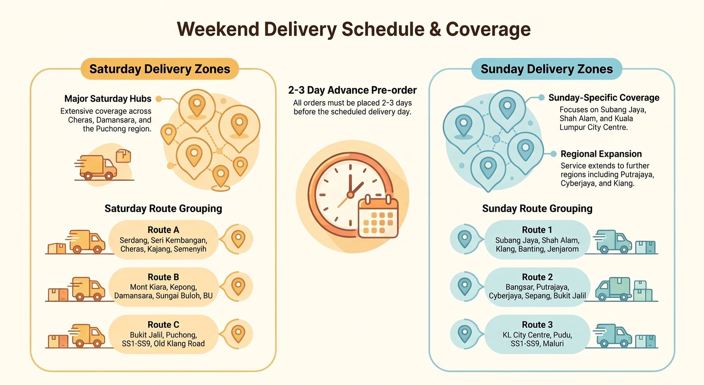 Goat's Dairy Delivery Info