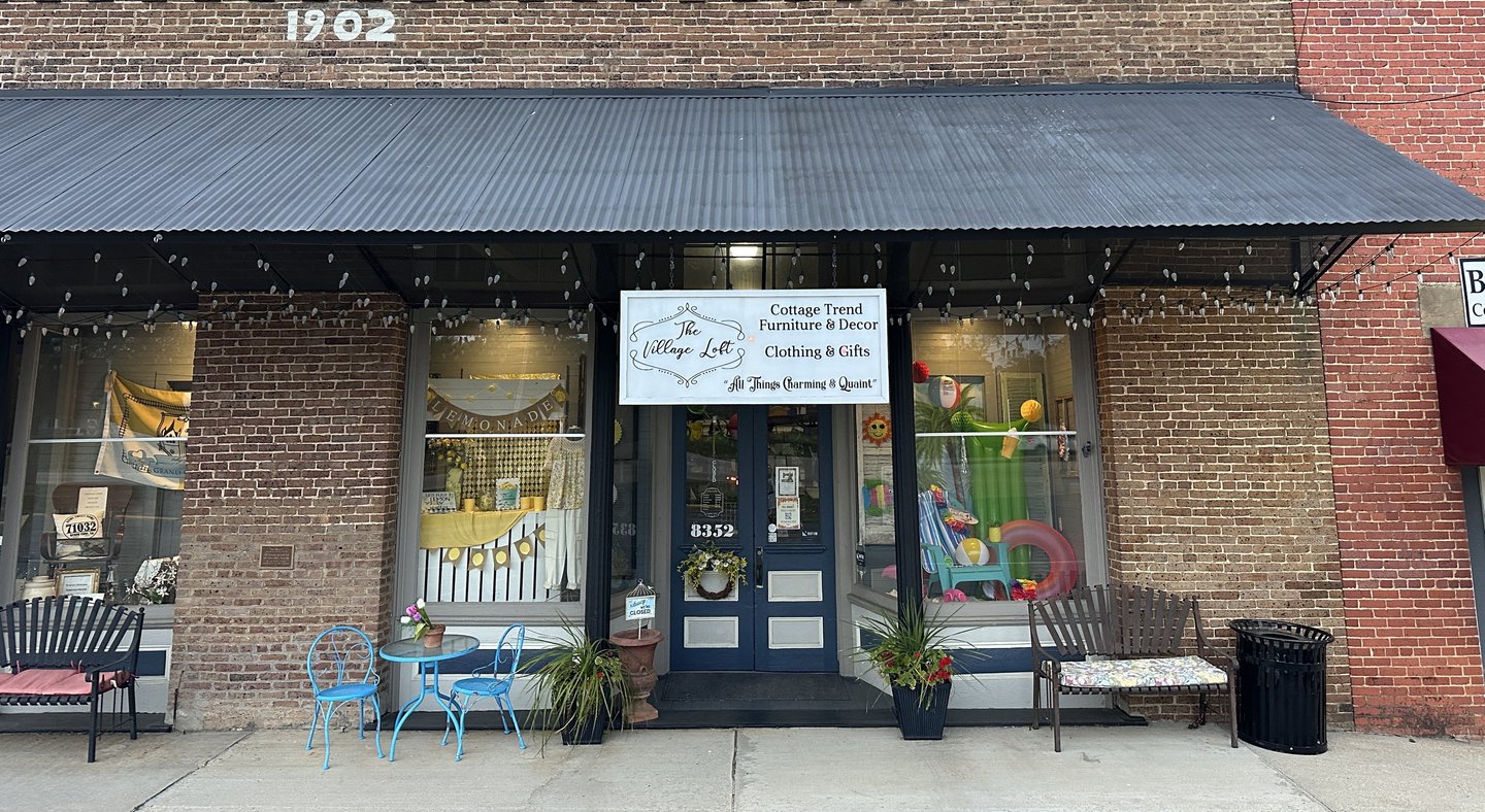 The Village Loft gift and boutique shop in historic Grand Cane.
