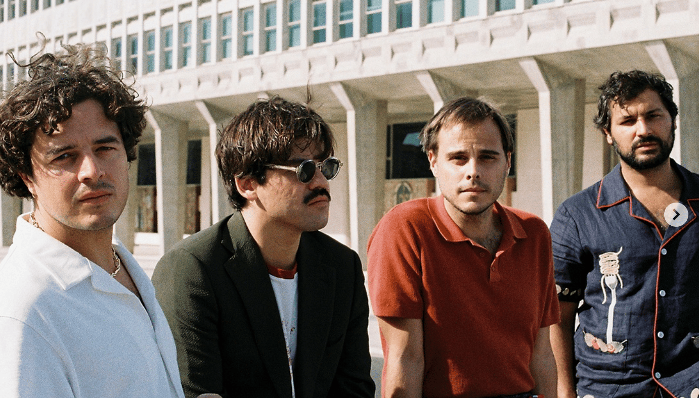 Press photo of Capitao Fausto, Portuguese indie band appearing at a Cool For Cats Live show in Londo