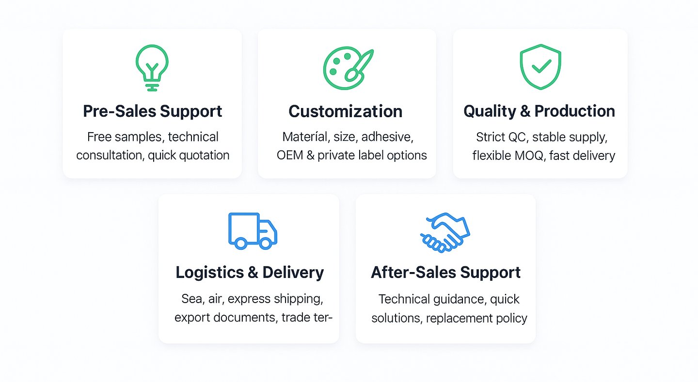 customization, FSC, UL, Rosh