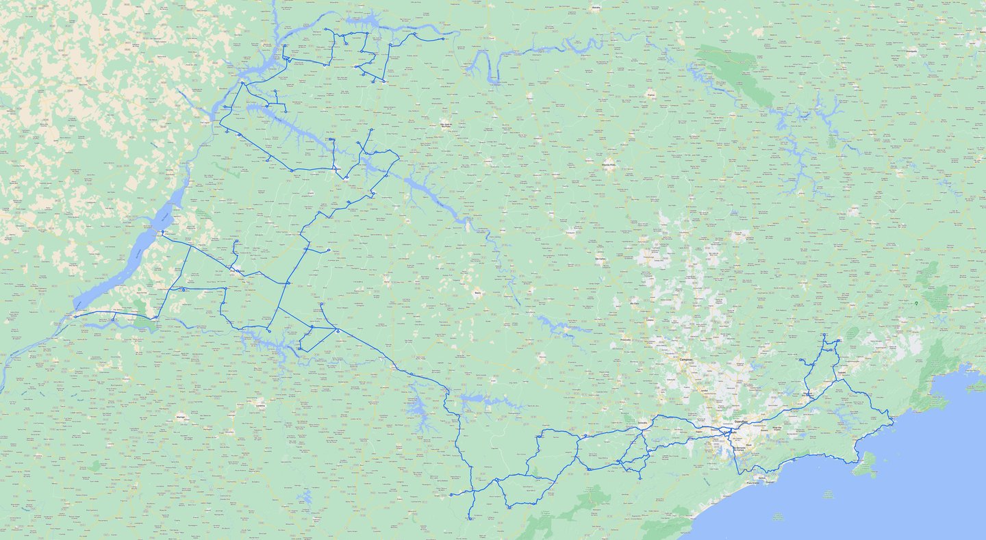 Roteiro realizado no Rotas SP.