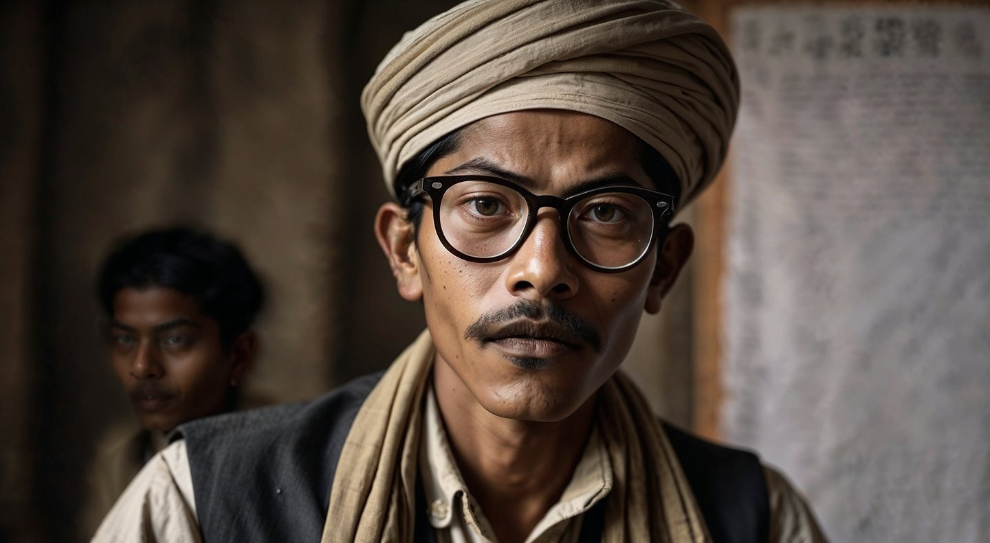 Chandra Singh Garhwali, with the Gadar Party