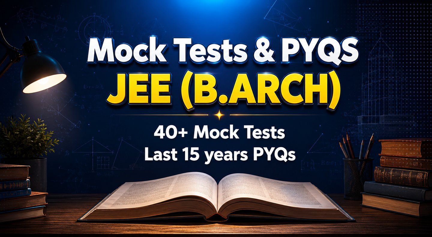 JEE B.Arch Mock Tests & Previous Year Questions Preparation by INK School of Architecture and Design