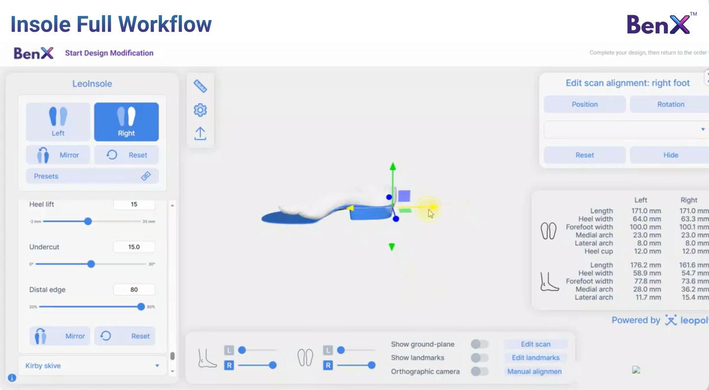 BenX unified O&P digital workflow platform