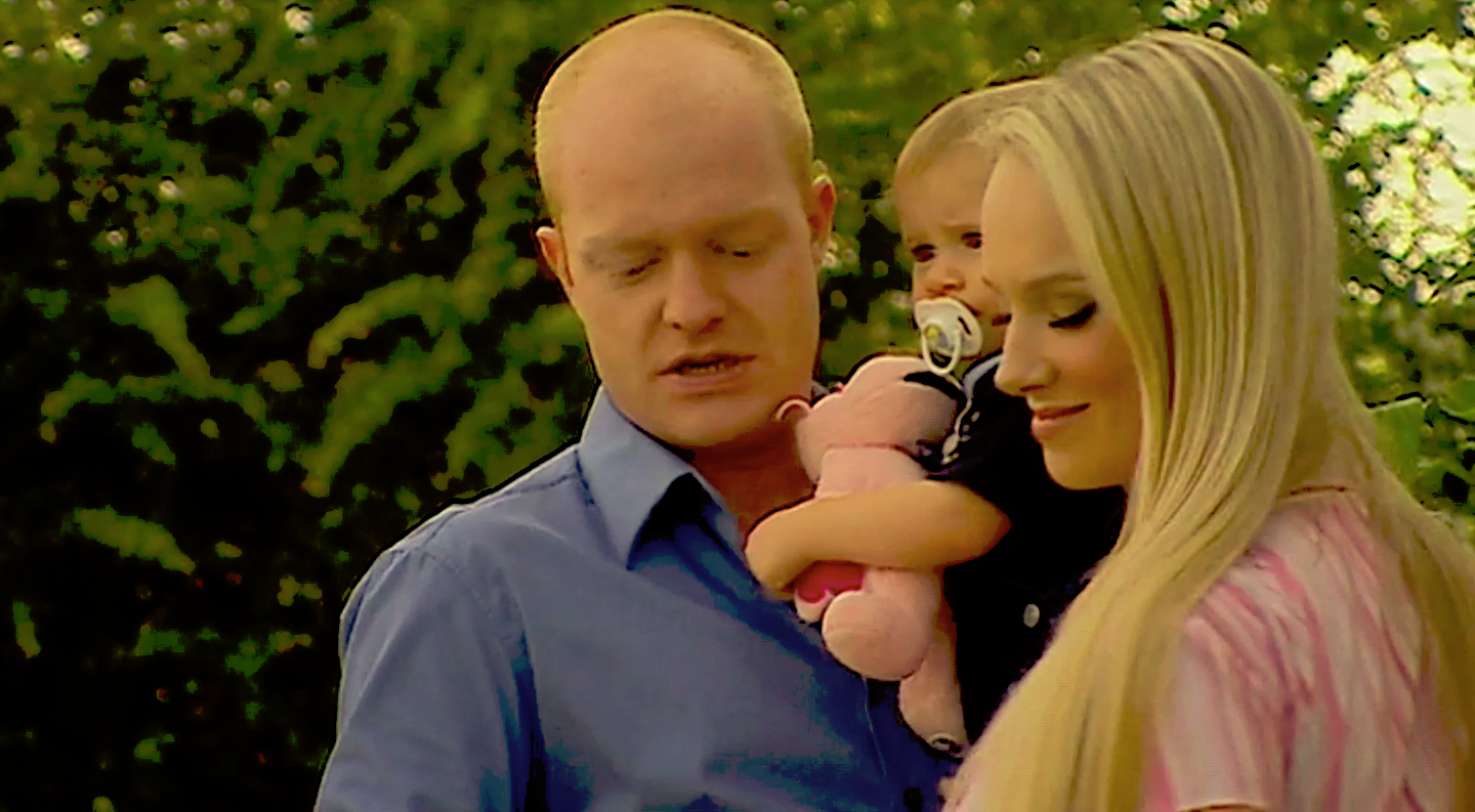 Nicky Ladanowski and Jake Wood BBC