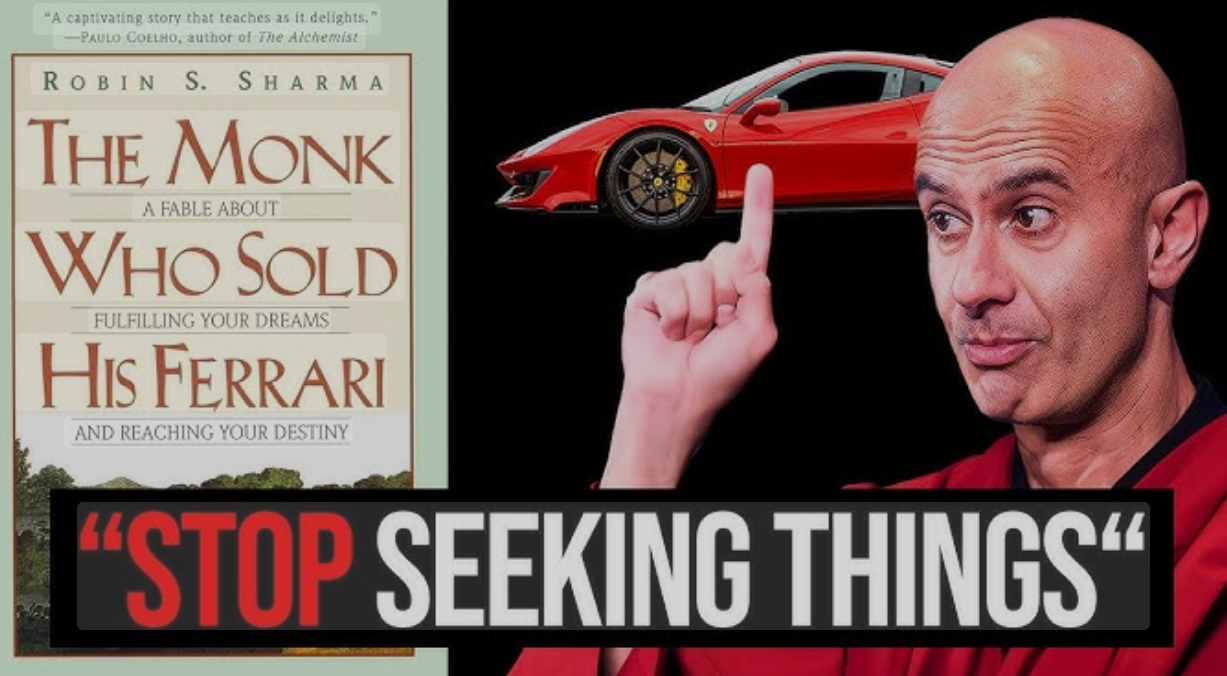 a man with a red shirt and a red car