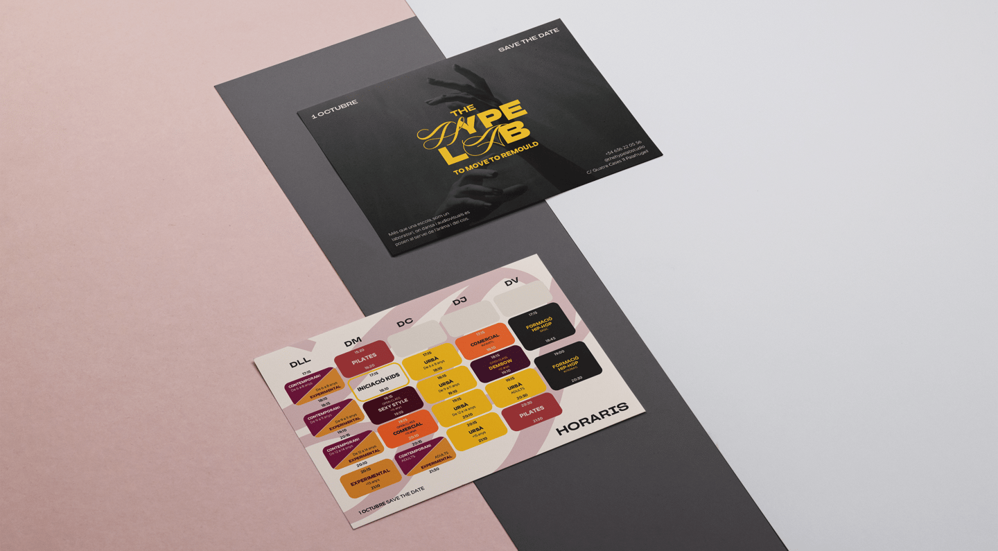 The Hype Lab Horaris Disseny Gràfic