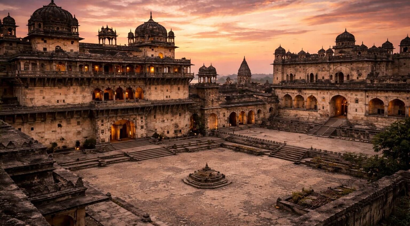 The Lost Kingdom of Orchha Fort