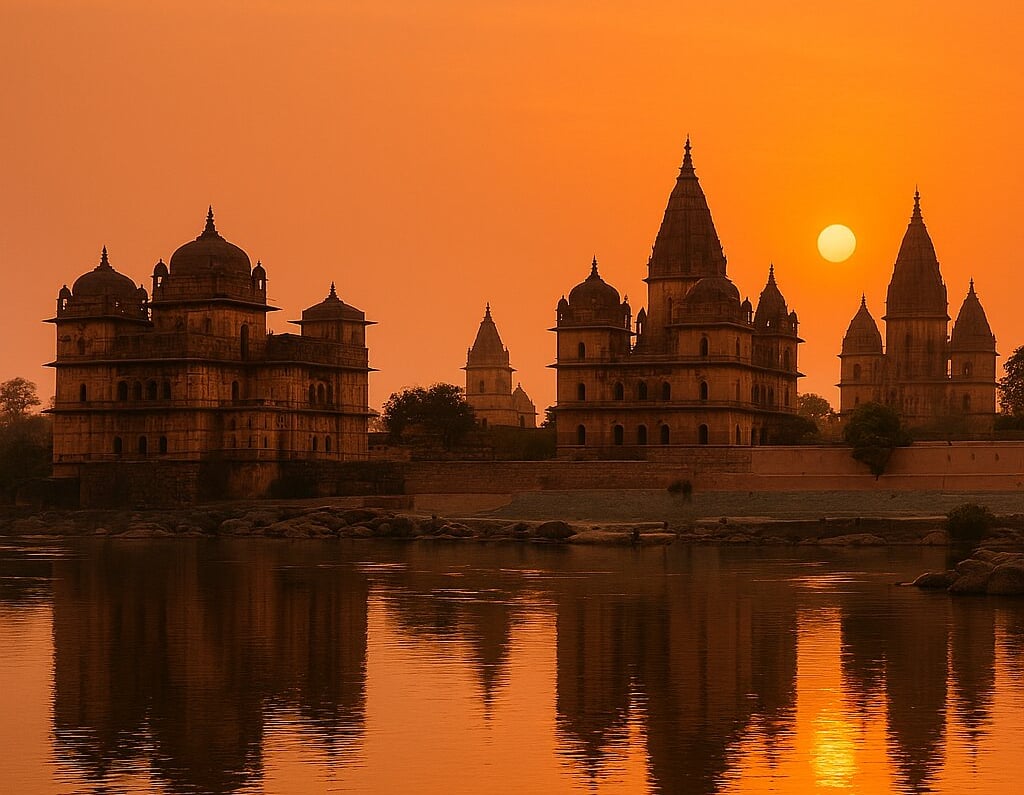 Orchha palaces 