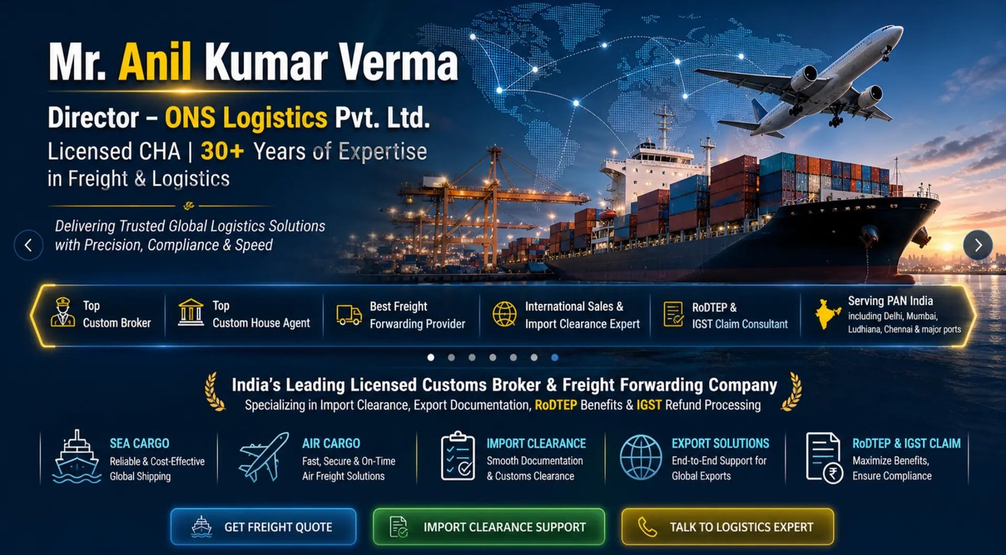 ONS Freight Top Custom Broker