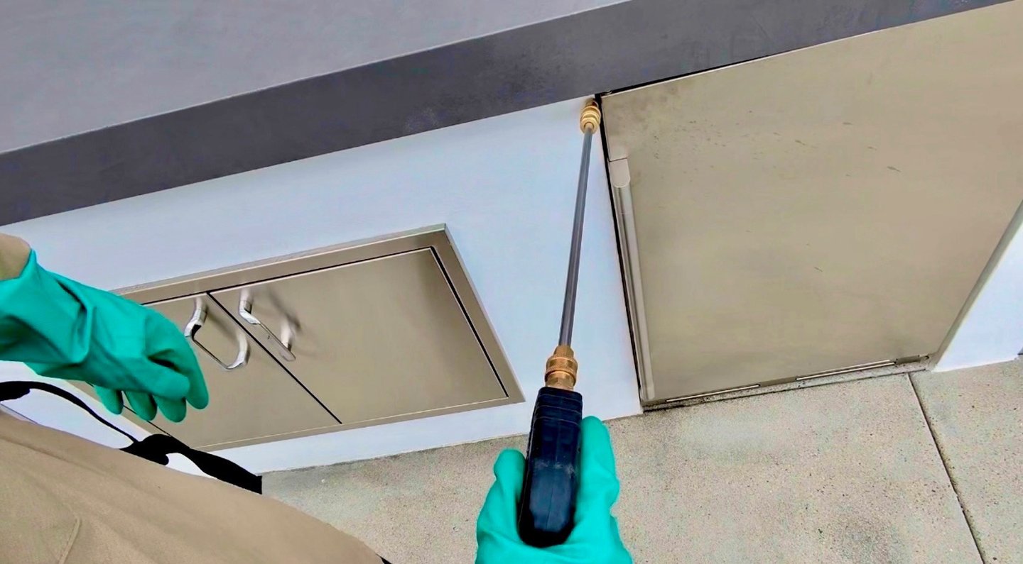 American Roach Treatment (patio area) in Menifee, Murrieta, and Temecula Footprint Pest Management