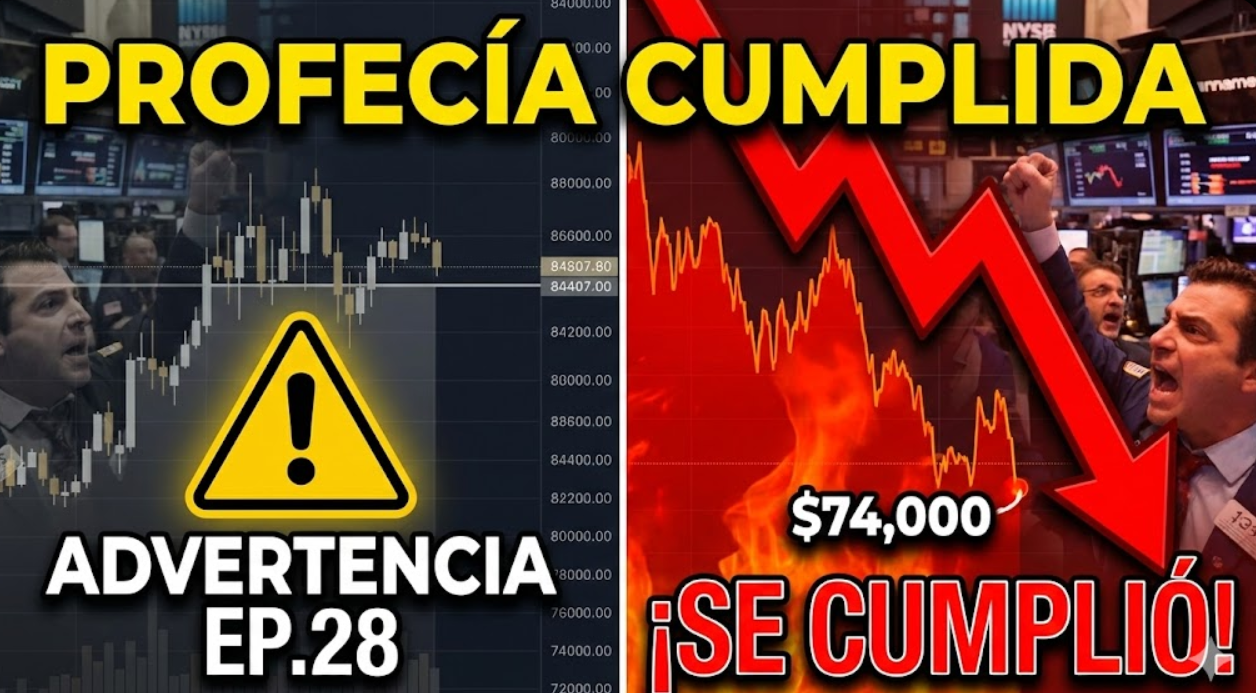 Stock market crash chart showing a falling red arrow and traders reacting to financial loss.