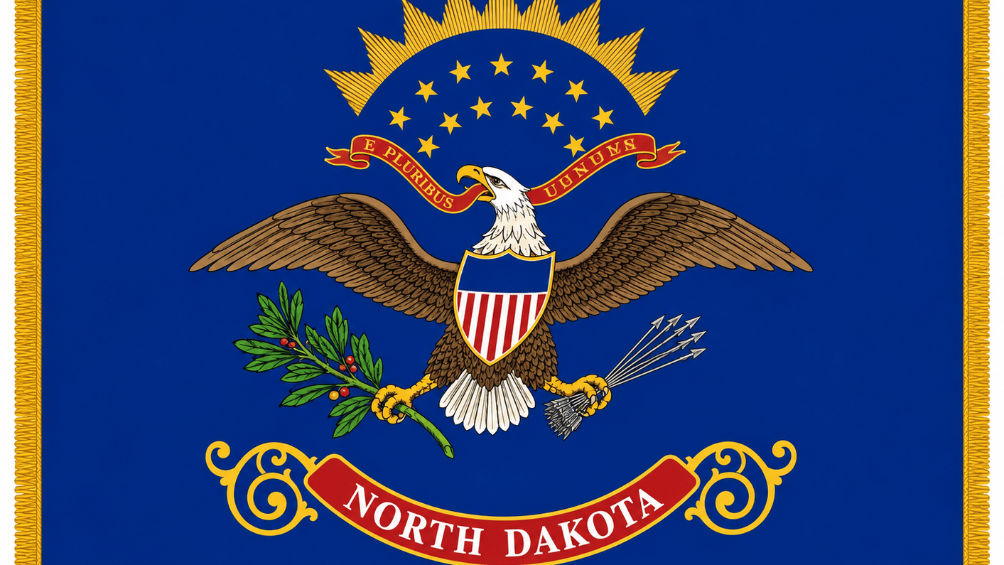North Dakota high-risk home insurance flag