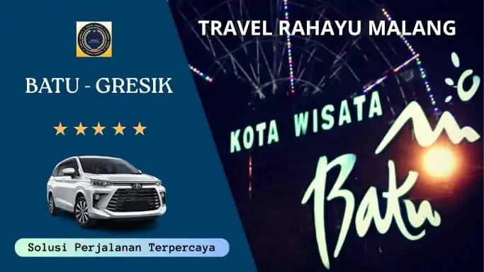 Layanan VIP Travel Gresik ke Batu dengan mobil avanza terbaru warna putih